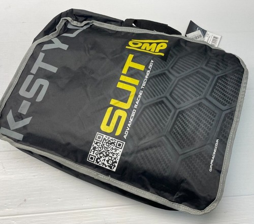 GENUINE NEW OMP KS3 BLACK ADULT Race Suit Karting Racewear Rotax ...