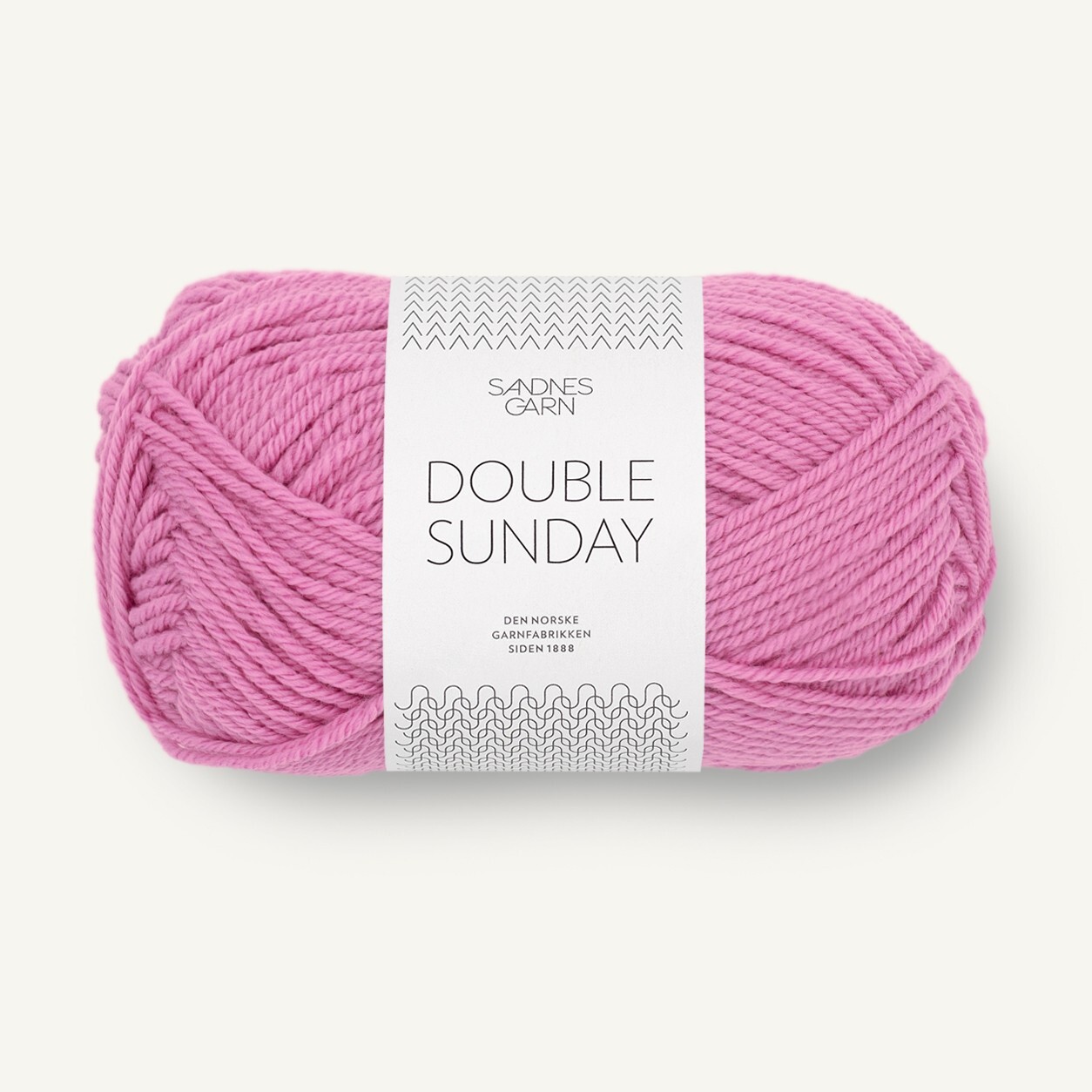 Double Sunday by Sandnes Garn - Shocking Pink (4626) - 50 g / approx. 108 m Wool