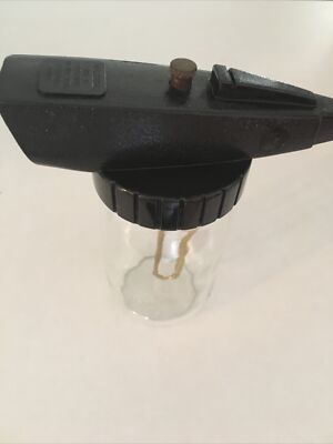 Rainbow Vacuum Cleaner Spray Glass Bottle Attachment Vintage Carpet Cleaning