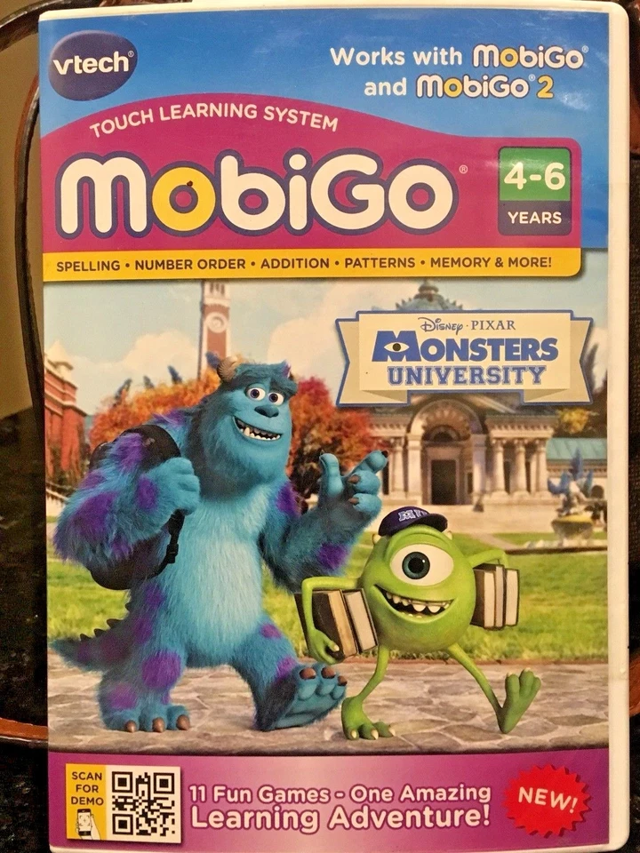 Monsters University VTech MobiGo Learning System - 4-6 Years Math & Spelling NIP - Image 2 of 4