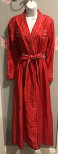 JC penney Womens Bright red robe size S Perfect Condition