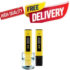 PH Meter for Water Hydroponics Digital PH Tester Pen 0.01 High Accuracy Pocket S