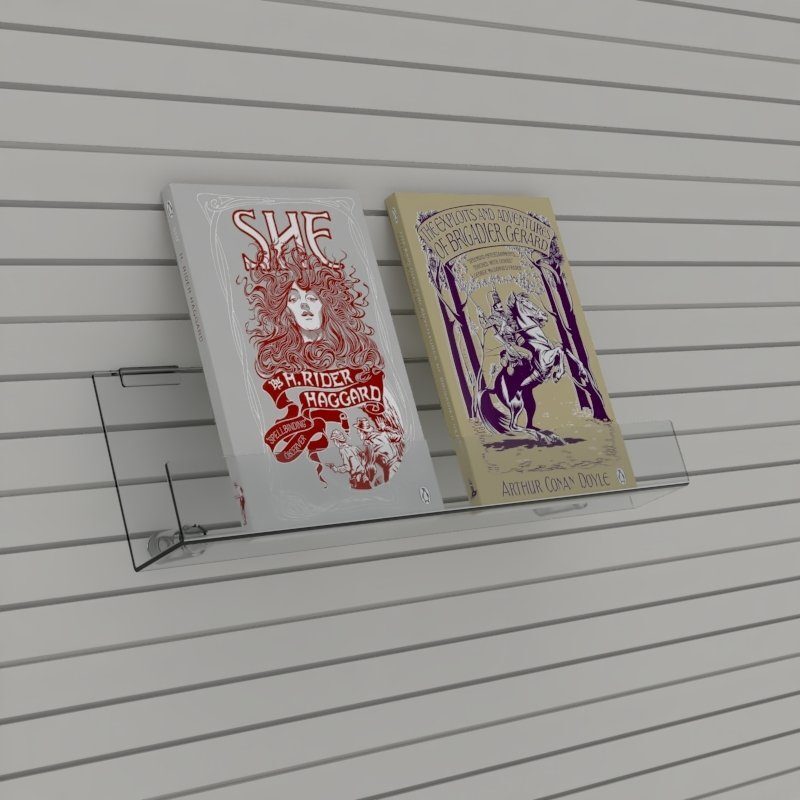 SL1053 - Magazine Rack - Slatwall Display - 1200mm