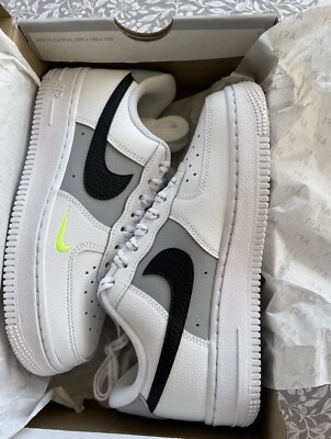 Nike Air Force Low 07 FQ2204-100 Volt White/Black/Volt/Wolf