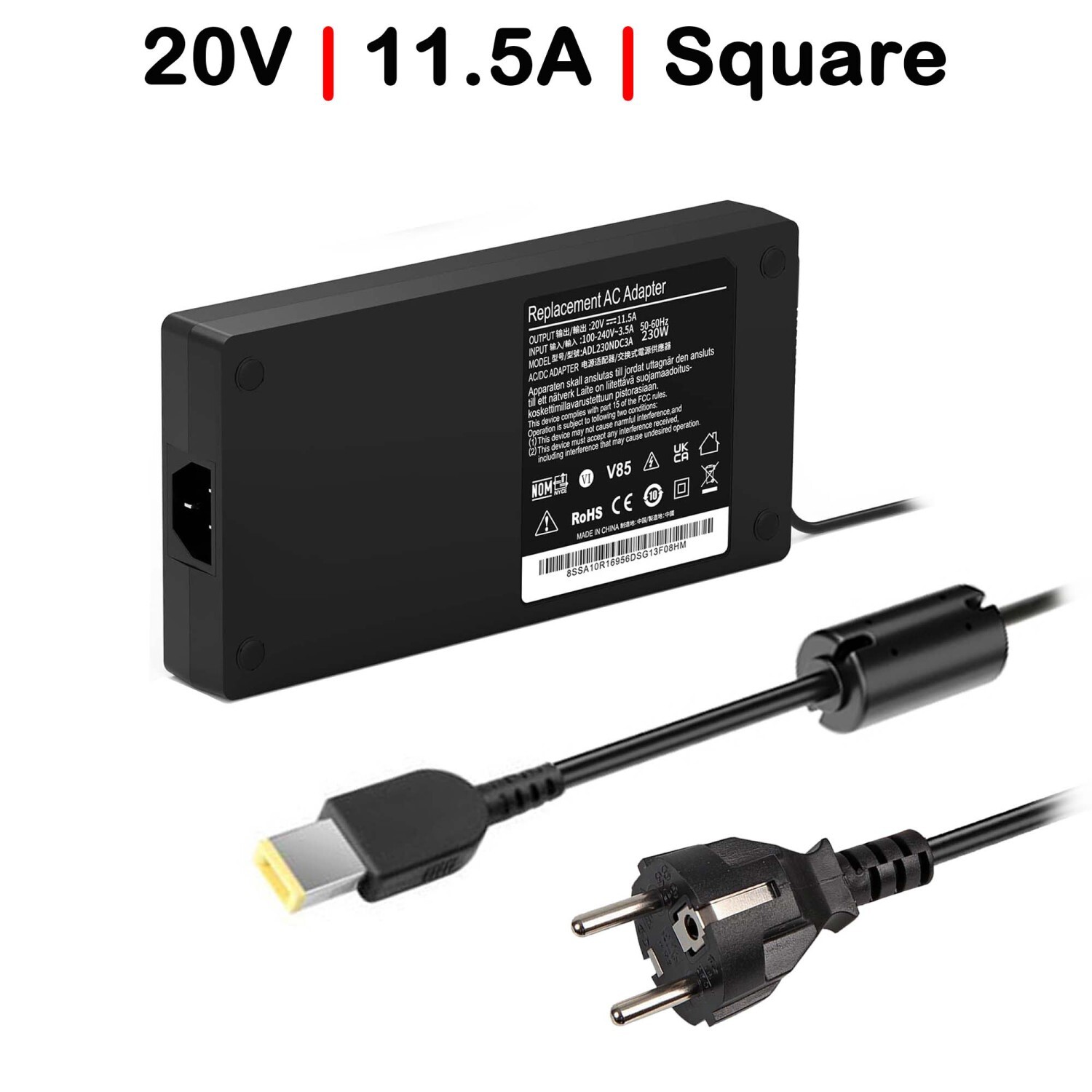 Caricabatterie Per Portatile Lenovo Legion 5 7 Y520 Y540 Y730 Y740