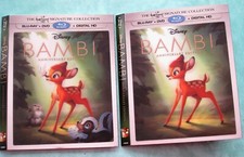 Disney BAMBI, FROZEN, JUNGLE BOOK, MOANA, GOOD DINO Lenticular Blu ray slipcover