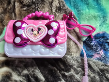 Minnie Mouse Bowfabulous Bag Set 7-Piece Dress Up and Pretend Play Toy Purse New