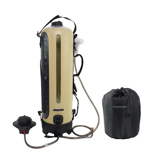 Portable Shower-20L/5.28 Gallons Camping Shower Bag, Beach Shower with Foot P...