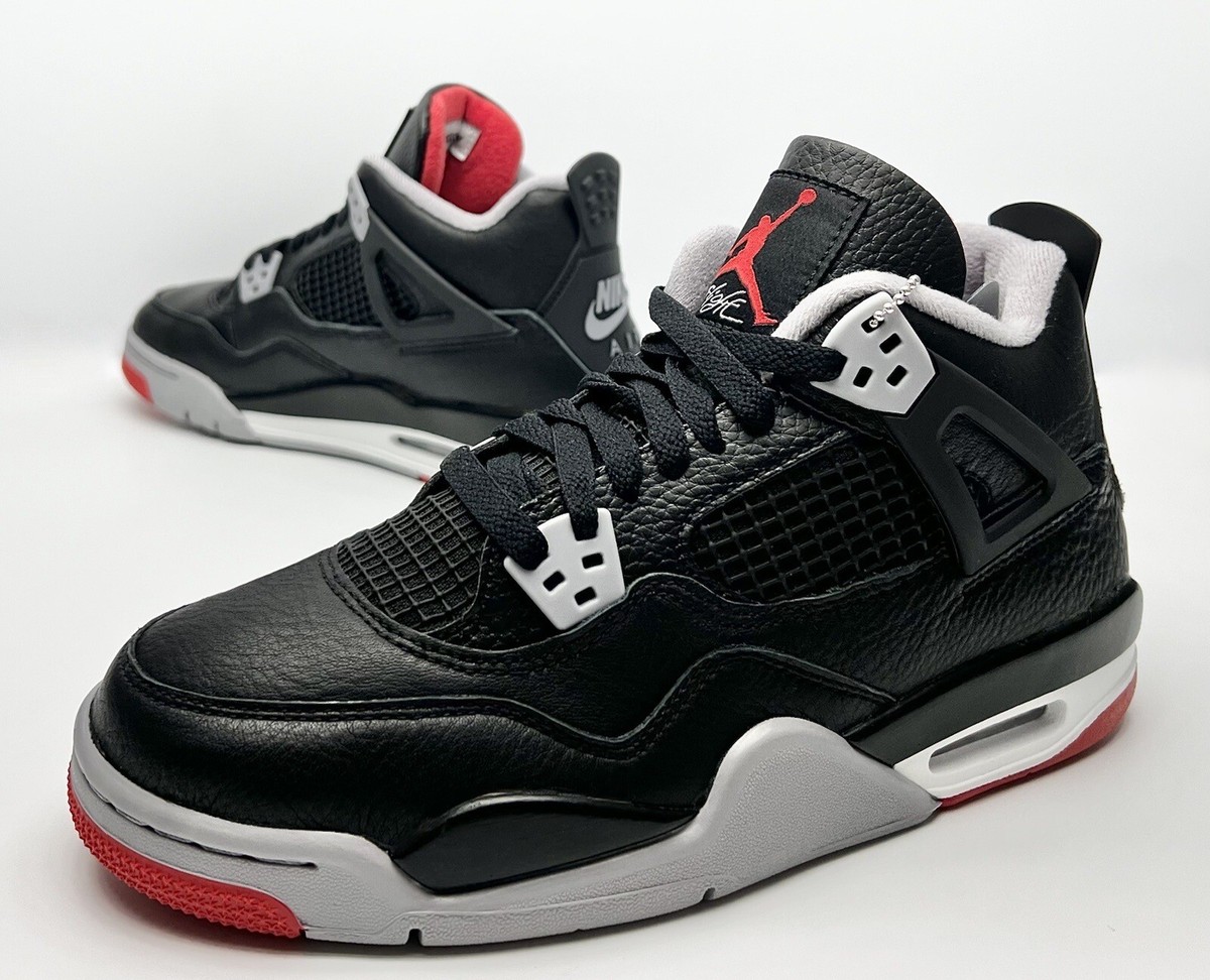 Nike Air Jordan 4 Retro “Bred Reimagined” (FQ8213-006) GS Size 7
