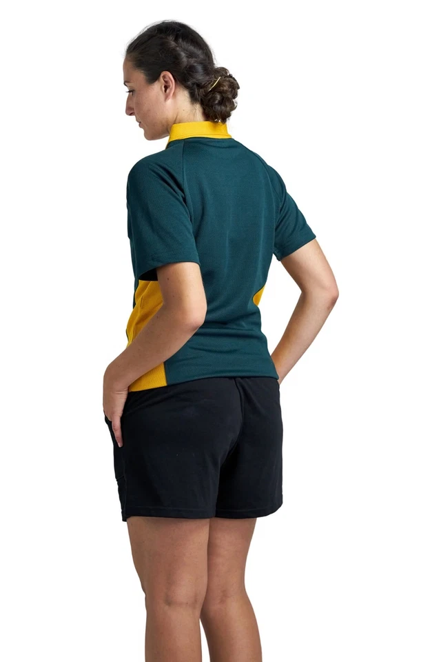 South Africa Rugby Jersey Half Sleeve Collar Style Women T-Shirt | S to XXL - Image 4 of 4