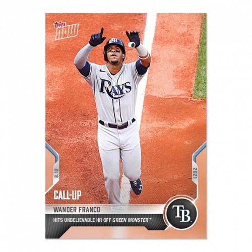 2021 Topps Now 645 Wander Franco