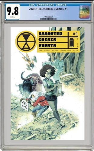 ASSORTED CRISIS EVENTS #1 CVR B STIPAN MORIAN CGC 9.8 PRESALE 3.12
