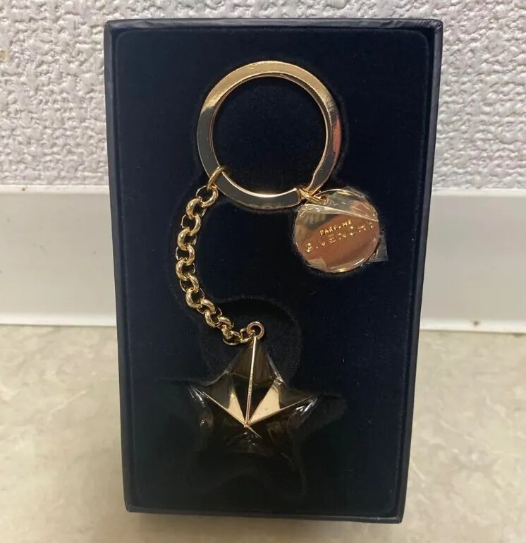 GIVENCHY PERFUMES Star Key Ring Chain Novelty Not For Sale New | eBay
