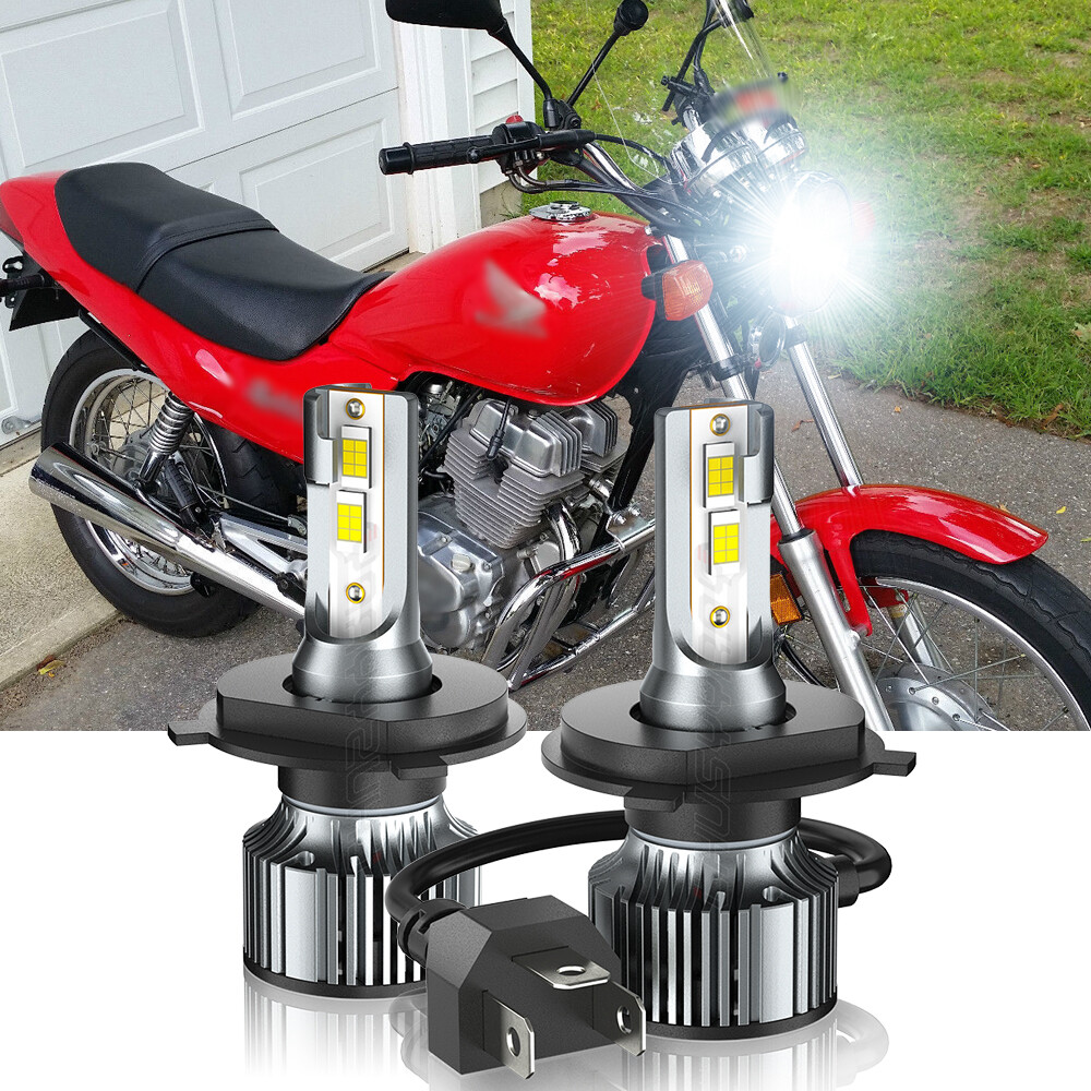 High Power HID LED Headlight H4 Lights Bulbs for Honda Nighthawk 250  1991-2008