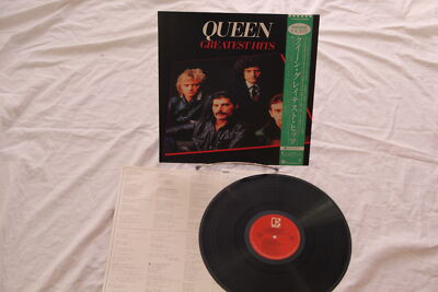 Greatest Hits Queen Rock Vinyl LP + OBI P-6480E Compilation | eBay