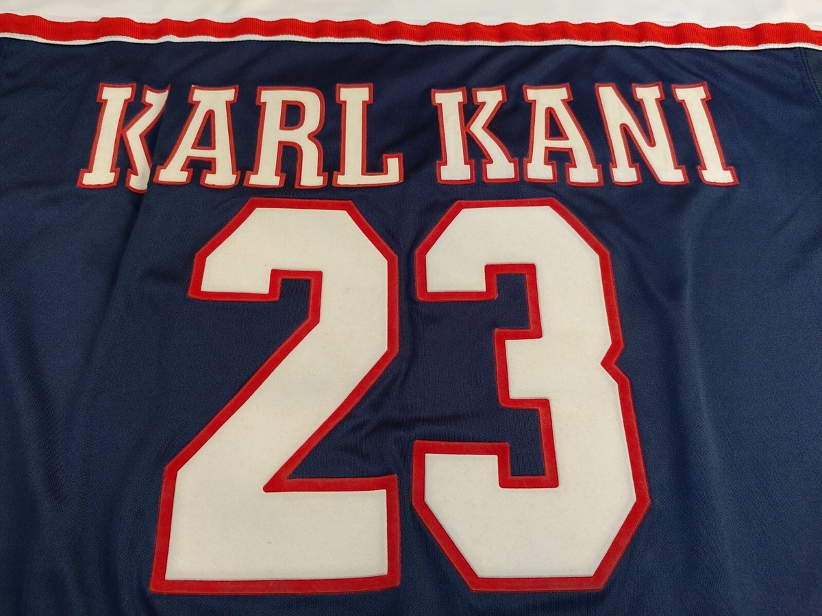 Karl Kani jersey white, Endurance vintage t-shirt 90s hip
