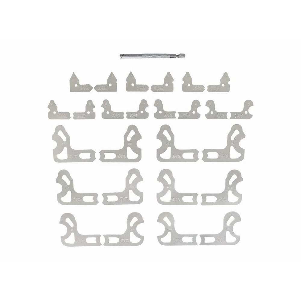 Mitutoyo 186-906 24pc Radius Gage Set for sale online | eBay