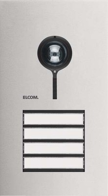 Elcom Türstation-Video REQ504Y IP54 Klingeltableaus Türstation-Video