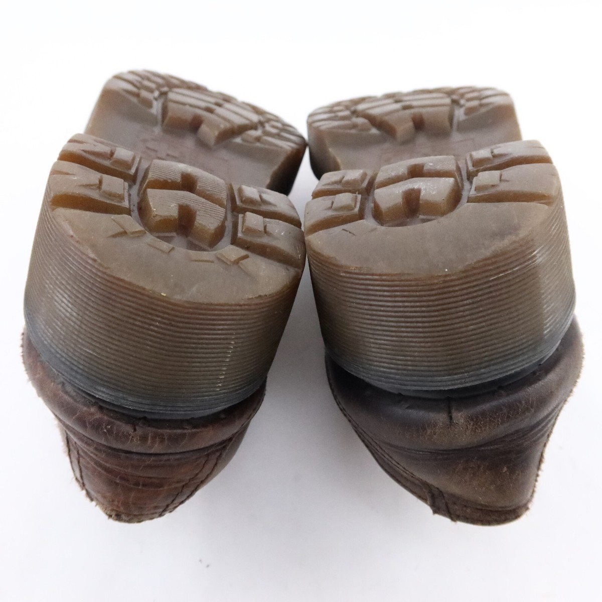 Vintage Dr Martens Shoes Mens 10 Brown Leather Monk Strap 
