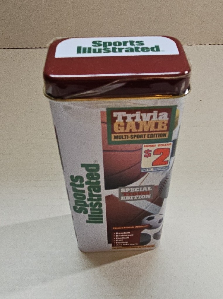 Brand New and Sealed Sports Illustrated Trivia Game Multi Sport Edition