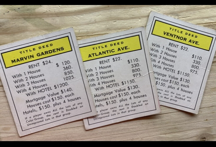 Marvin Gardens Atlantic Avenue Monopoly Fasci Garden