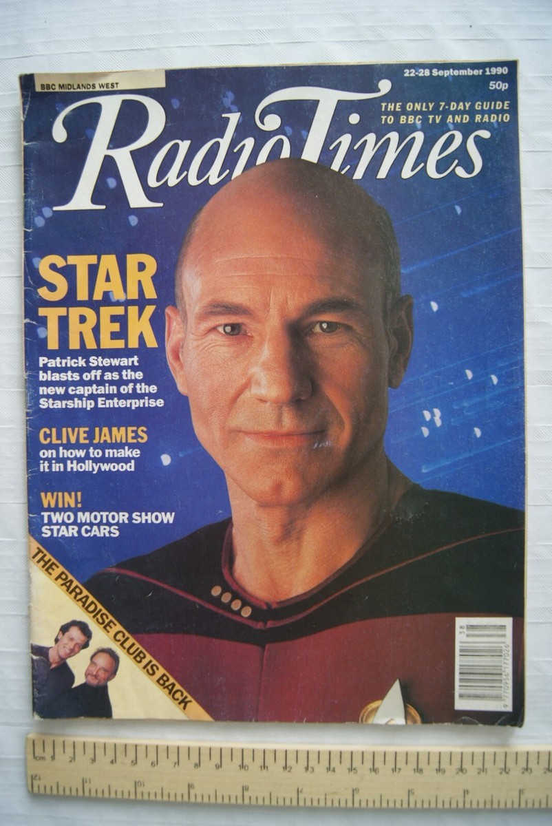 Radio Times 23-28 September 1990, BBC Midlands West Star Trek