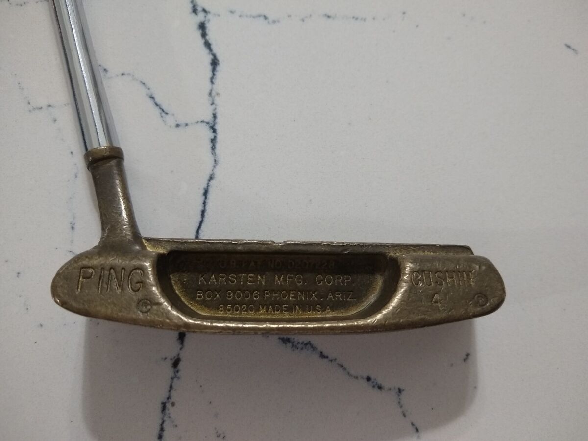 ビンテージ　フィン Vintage Ping Cushin 4 Karsten 85020 Steel Putter Made in USA