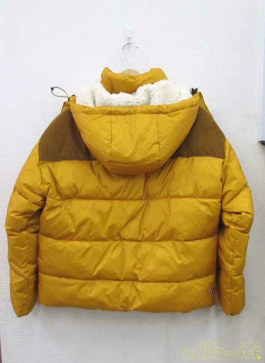 Napapijri Mustard Brown Tagged Down Jacket