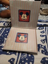 Disney Mickey Mouse Scrapbook Photo Memory Album Vintage