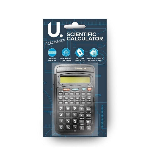 Scientific Calculator with protective hard case cover-image