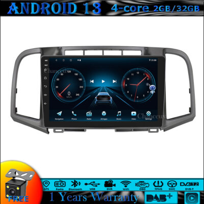 9''Android 13 Autoradio GPS SAT Navi Carplay DAB WIFI for Toyota VENZA 2008-2016