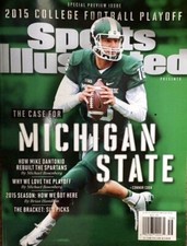Mark Dantonio Sports Illustrated Error -Michigan State - Connor Cook