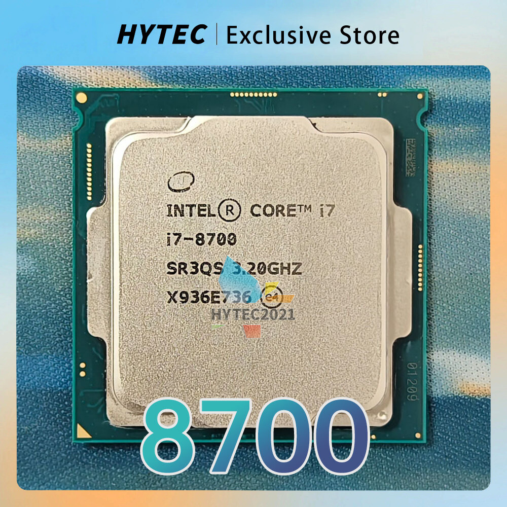 CPU i7-8700 Amazon.com: Intel Core i7-8700 6 Cores 3.2GHz 12MB 8 GT/s