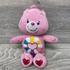 Care Bears Hopeful Heart Bear Plush Stuffed Toy 2005 TCFC Play Along