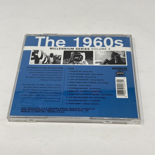 CD The 1960s Millennium Series 2 -Dick Dale -Wilson Pickett -Iron Butterfly - Picture 2 of 4