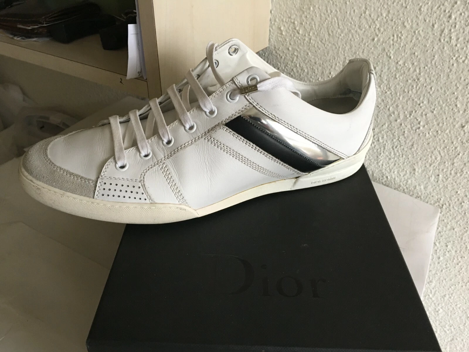 Luxus schöne DIOR Gr. 43 echt Leder ``neu``