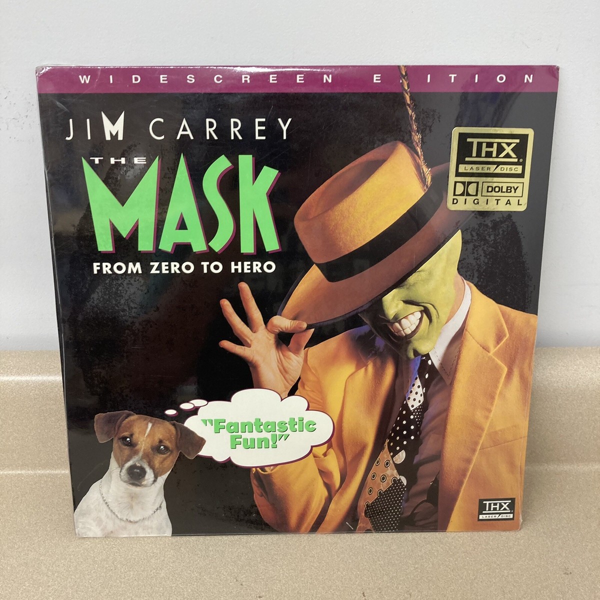 The Mask (Jim Carey) Laserdisc LD Widescreen Edition New Sealed