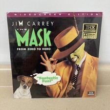 The Mask Jim Carey Laserdisc LD Widescreen Edition New Sealed AR420