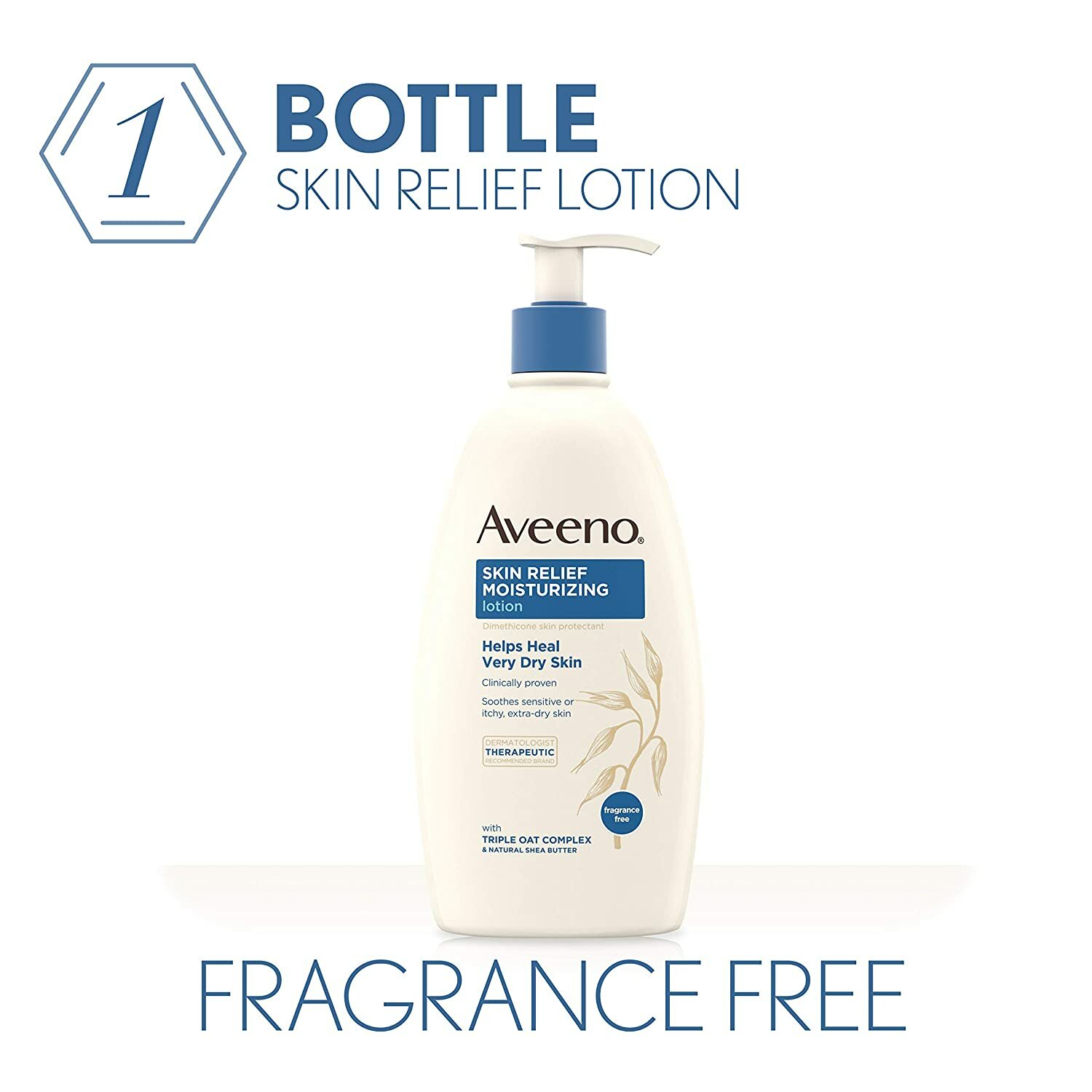 Aveeno Skin Relief Moisturizing Lotion for Sensitive Very Dry Skin 18 fl. oz