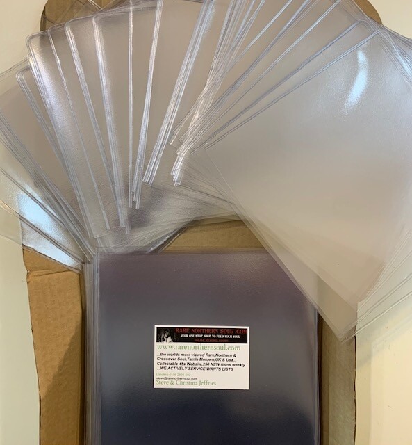 100 Thick 7" PVC Sleeves 100 Thick 7" PVC Sleeves 100 Thick 7" PVC Sleeves Soul 100 Thick 7" PVC Sleeves 100 Thick 7" PVC Sleeves 100 Thick 7" PVC Sleeves Soul