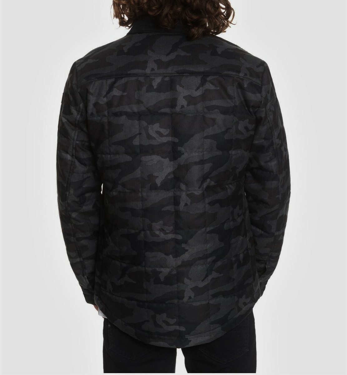 QUIKSILVER Men's BROKEN NOSE Quilted Overshirt KZE6 Medium NWT