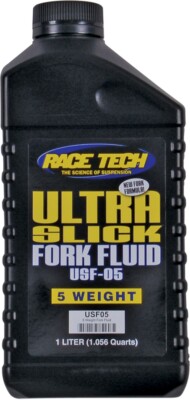 RaceTech 5W Ultra Slick Performance Fork Fluid 1L Motorcycle DirtBike Street ATV