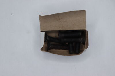 (6-Pk) Midwest Fastener Coarse Thread Flat Head Plow Bolts Grade 5 Steel