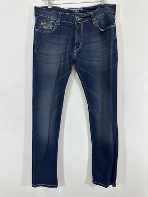 Pepe Jeans Vapour Blue Denim Skinny Jeans Men 34x32 Mid Rise
