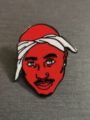 2PAC TUPAC Hit ' Em Up Dear Mama Ghetto Gospel Pin Badge Patch Neu Hochwertig