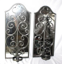 Southern Living Willow House Looking Glass Mirror Sconses New
