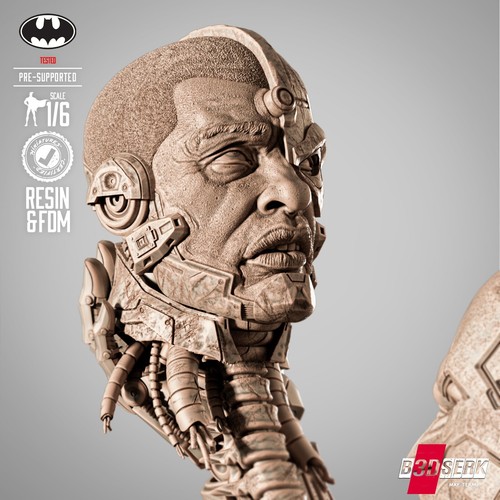 3D Printed 16K DC COMICS B3DSERK - Murder Machine Sculpture Fan Made 1/6 scale - 第 10/24 張圖片