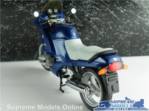 BMW R 1100 RS MOTORBIKE MODEL 1:24 SCALE MINICHAMPS CYC RS1105 BLUE BIKE K8 - Picture 3 of 5
