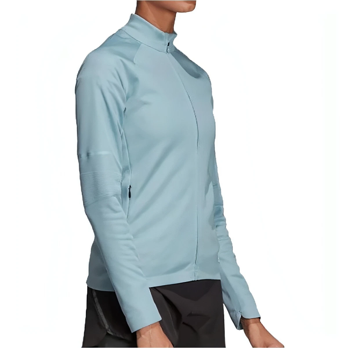 adidas Womens PHX Track Running Jacket Grey eBay
