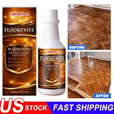 5Pcs Floor Restore Cleaner, Floor Restore, High Solid Content Floor Polish 150ml